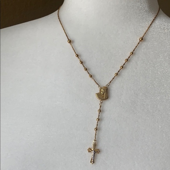 MARY & CROSS ROSARY - Picture 3 of 9